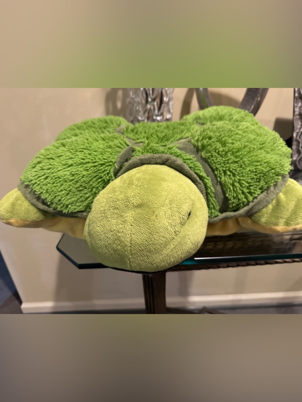 Pillow Pets My Signature Teddy Turtle Plush Green Turtle‎ Stuffed Animal